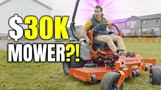 A $30,000 Zero Turn! Are Electric Mowers Worth It?!