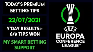 uefa conference league | football betting tips | betting tips for today | UEFA