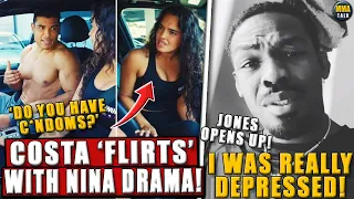 Paulo Costa 'FLIRTS' w/ Nina Drama! Dillon Danis GETS COOKED by Nina!Jones on 'depressing' pecinjury