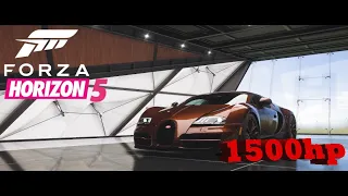 1500HP Bugatti Veyron Super Sport - Forza Horizon 5 I **230+MPH**