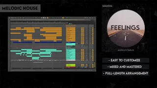 How to melodic house like Anjunadeep, Afterlife - Ableton template (Free midi, presets)