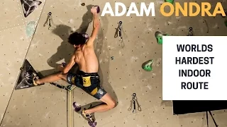 Adam Ondra on The Black Diamond Project - Worlds Hardest Indoor Route