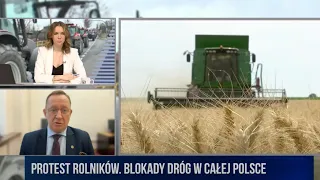 Protest Rolników. Blokady dróg w całej Polsce | R. Telus | Polska Na Dzień Dobry