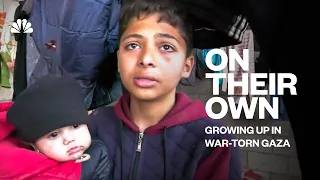 A story of survival: 13-year-old takes care of seven siblings amid the war in Gaza