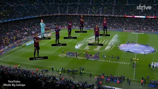 FC Barcelona vs Granada HD | Starting Line-up