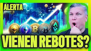 BITCOIN: LLEGARON los REBOTES? | BTC | CRYPTOS | ETF | ETH | XRP |