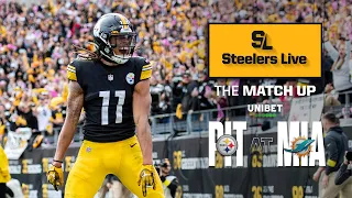 Steelers Live The Match Up: Week 7 at Miami Dolphins | Pittsburgh Steelers
