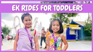 RIDES AND ATTRACTIONS FOR TODDLERS | ENCHANTED KINGDOM LAGUNA | Simply Six Siblings