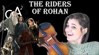 LOTR Riders Of Rohan On Violin | How To Play Tutorial | Beginner Violin