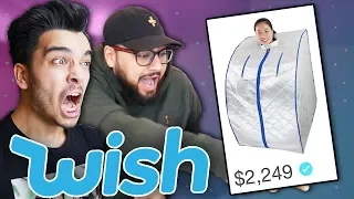Buying the CRAZIEST Items from WISH.COM NO MATTER WHAT (you wont believe this)