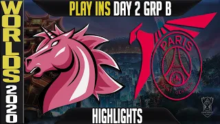 UOL vs PSG Highlights | Worlds 2020 Play Ins Group B Day 2 | Unicorns of Love vs PSG Talon