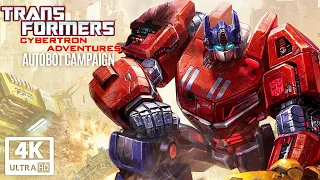 TRANSFORMERS: CYBERTRON ADVENTURES All Cutscenes (Autobot Campaign) Game Movie 4K 60FPS Ultra HD