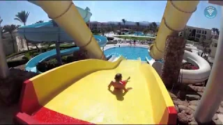 Water slides at Jaz Mirabel Beach/Park