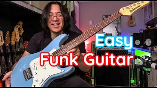 Funk Guitar Lesson for beginner 3 Levels