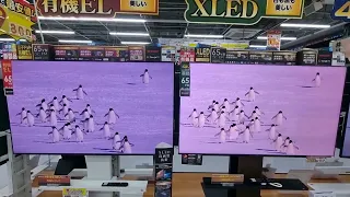 Sharp QD-OLED vs Sharp XLED