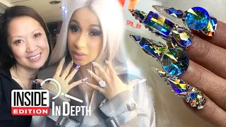 Who Does Cardi B's Blinged-Out Manicures?