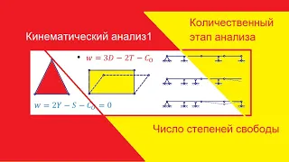 Кинематический анализ 1