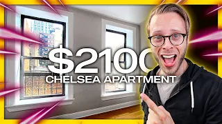 RARE $2100 NYC 1-Bedroom Apartment in Historic Chelsea Manhattan