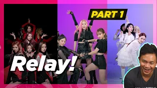 Amazing Reaction to All Dreamcatcher Relay Dance! Part 1