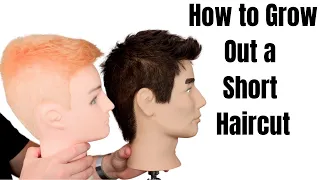 How to Grow Out a Short Haircut - TheSalonGuy