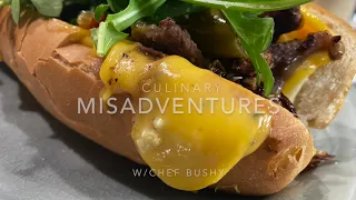 THE BEST STEAK SANDWICH IVE EVER MADE….  CHEF BUSHY’S CULINARY MISADVENTURES