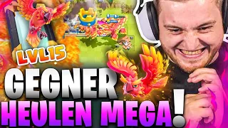 🤣😂LVL 14 Spiegel + Phoenix auf LVL 8 TROLL Account! | Es ist sooo Assozial! | Sparki 2.0 projekt?!