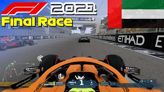 F1 2021 - Let's Make Norris World Champion #23: 100% Race Abu Dhabi