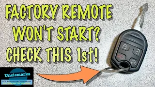 why won't my remote start work (EP 74)