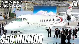 Inside The $50 Million Dassault Falcon 5X