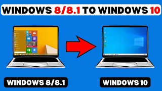 Upgrade Windows 8/8.1 To Windows 10 Without Data Loss For Free