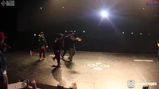 Winners Crew v TEAM K.B.S / Poppin Semifinal1 / KOD 2014 KOREA / Allthatbreak.com