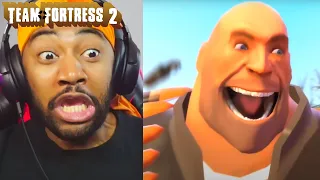 Overwatch Fan Reacts to Team Fortress 2 (Meet The Team)