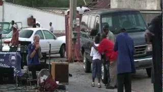 street blues party in Holly Springs, Mississippi (2011)