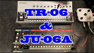 Roland Boutique TR-06 + JU-06A