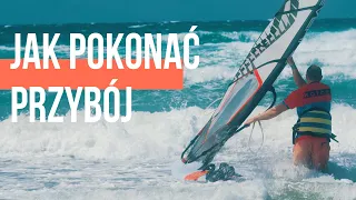 Pierwszy raz na falach na windsurfingu