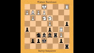 Viktor Korchnoi vs Garry Kasparov | Candidates Semi-final, 1983 #chess