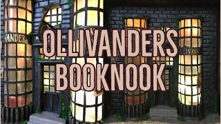 I MADE AN OLLIVANDERS STORE BOOKNOOK