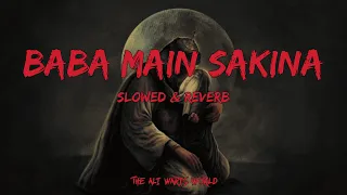 Baba Main Sakina | Slowed & Reverb | Farhan Ali Waris | The Ali Waris World