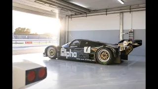 Thierry Boutsen drives the 1989 Brun Porsche 962C