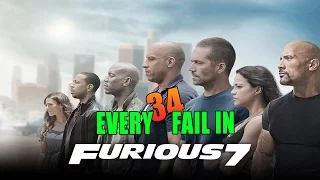 Every Fail In Fast Furious 7 | Everything Wrong With Furious Seven, Mistakes and Goofs