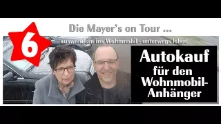 Autokauf speziell für den Wohnmobil-Anhänger