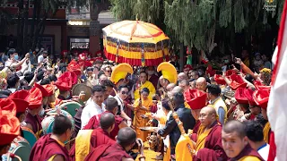 Guru Vajradhara His Holiness the 12th Chamgon Kenting Tai Situ Rinpoche in Nepal after 30 years