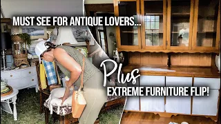 Antique Decor Shopping in Northern Michigan! + A Facebook Marketplace Furniture Flip and Decorate!