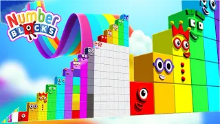 Numberblocks Step Squad NEW 1 to 15,000,000 BIGGEST - The Amazing Step Squad Numberblocks HUGE