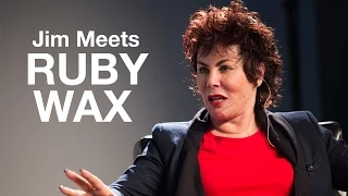 Jim meets Ruby Wax | University of Surrey