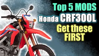 Honda CRF300L top 5 mods in order, Get these FIRST for your CRF300L or 300L rally