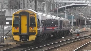 Trains at Edinburgh Waverley 26/10/15