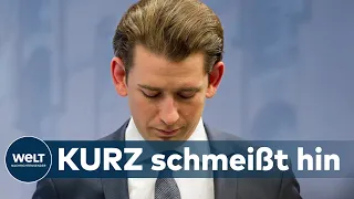 RÜCKTRITT: Österreichs Ex-Kanzler KURZ legt Parteiämter nieder | EILMELDUNG