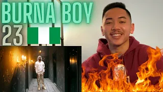 Burna Boy - 23 [Official Music Video] AMERICAN REACTION! Nigerian Music 🇳🇬🔥 (Twice As Tall Album)