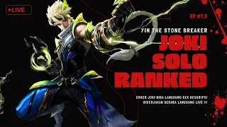 #1.3 | YIN - JOKI SOLO RANKED !!!  |  Live Streaming Mobile Legends